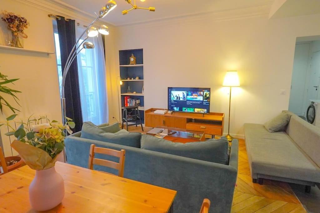 Cozy Spacious Flat@Pigalle Paris Dış mekan fotoğraf