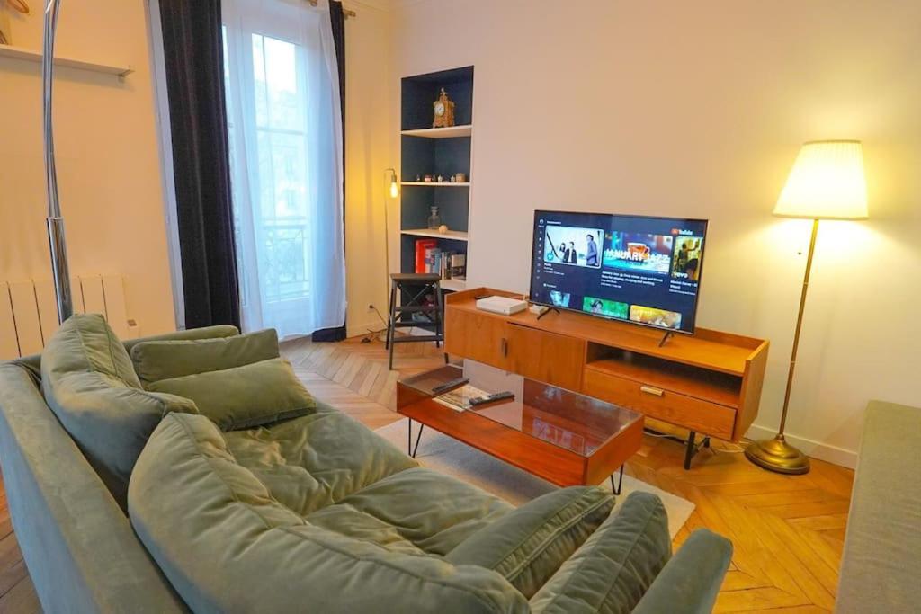 Cozy Spacious Flat@Pigalle Paris Dış mekan fotoğraf